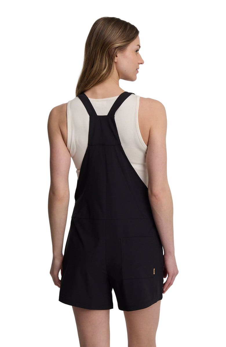 tentree Grove Romper, Alternate, color, Meteorite Black