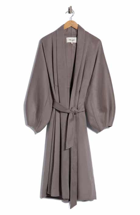 Tom Wool Coat with Balloon Sleeves