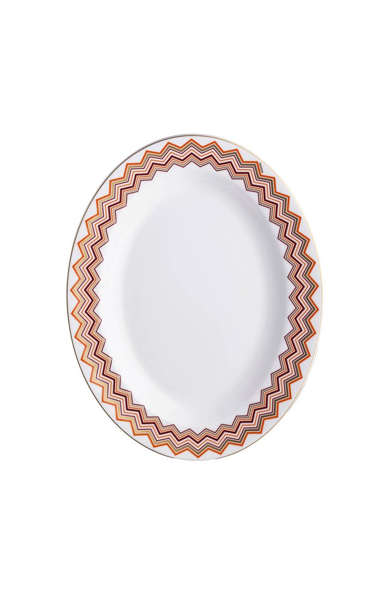 Missoni Oval Dish, Main, color, Multicolor