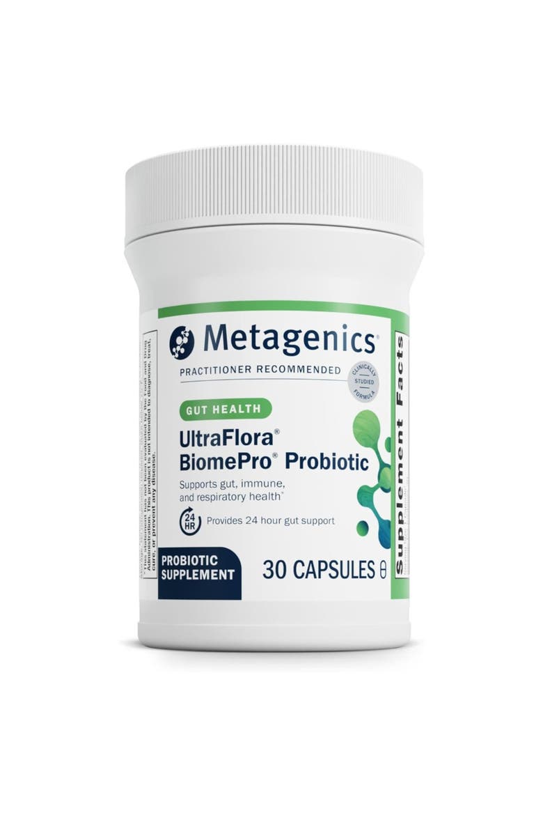 UltraFlora BiomePro Probiotic Supplement 105 Billion CFU Multistrain Formula 30 Capsules, Main, color, None