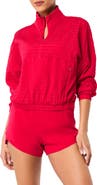 SPANX® Active Run Water Resistant Half-Zip Jacket