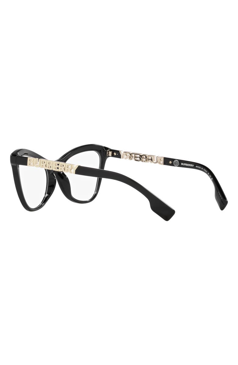 Burberry Angelica 54mm Cat Eye Optical Glasses, Alternate, color, 
