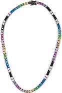 Kurt Geiger London Crystal Tennis Necklace