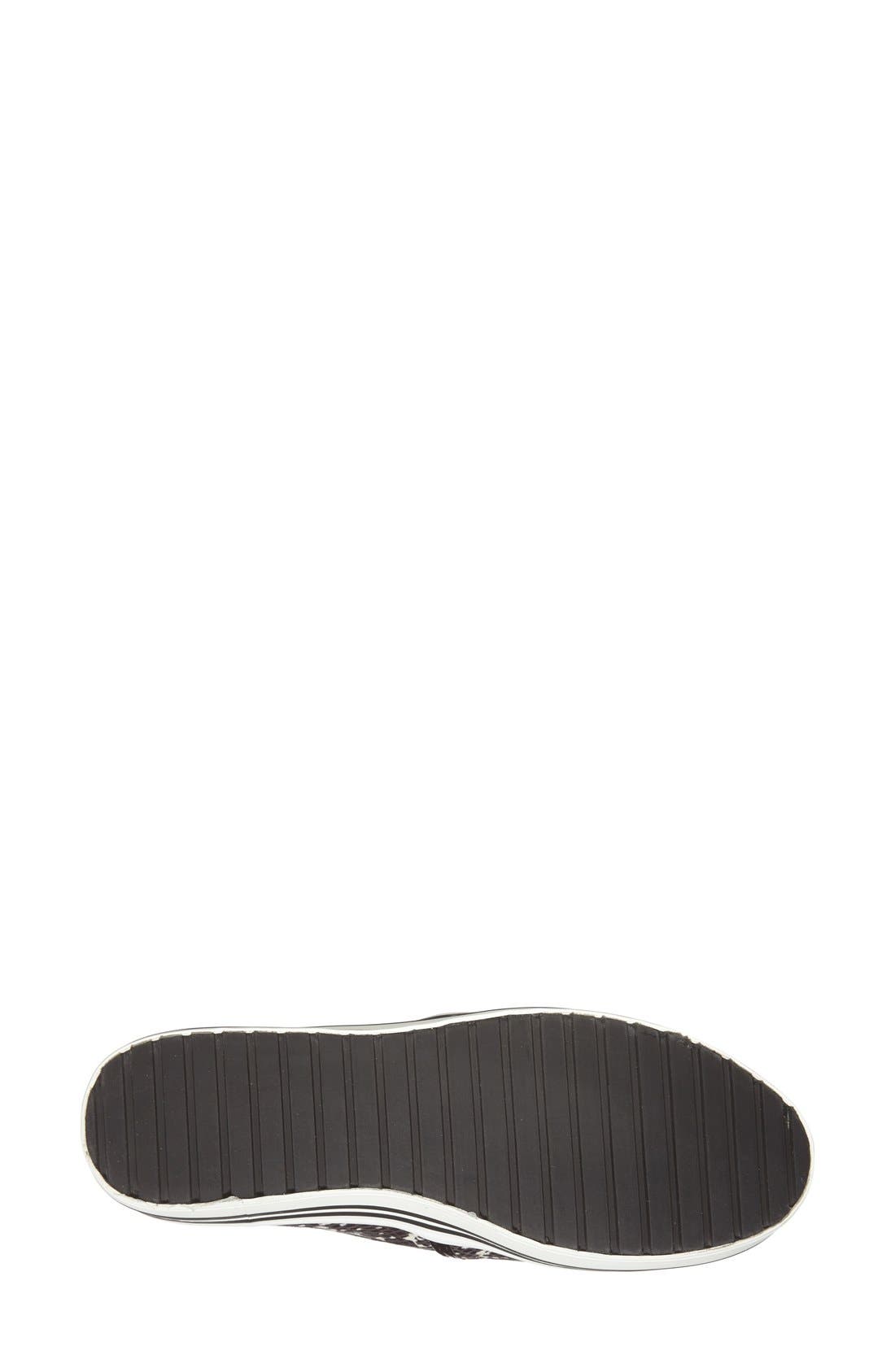DV by Dolce Vita 'Jinsy' Slip-On Sneaker, Alternate, color, BLACK/ WHITE