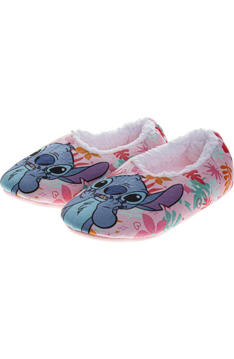 Disney Stitch Slippers, Main, color, Multicolor