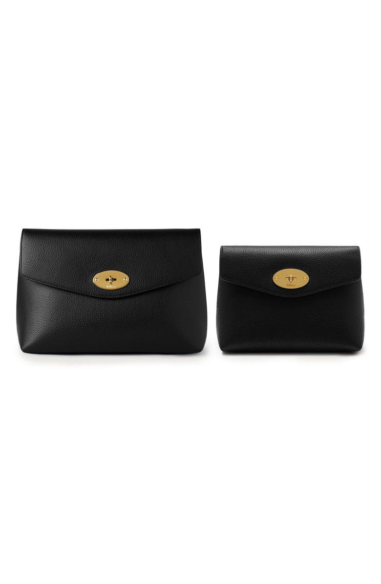 Mulberry Large Darley Cosmetic Pouch, Alternate, color, Black