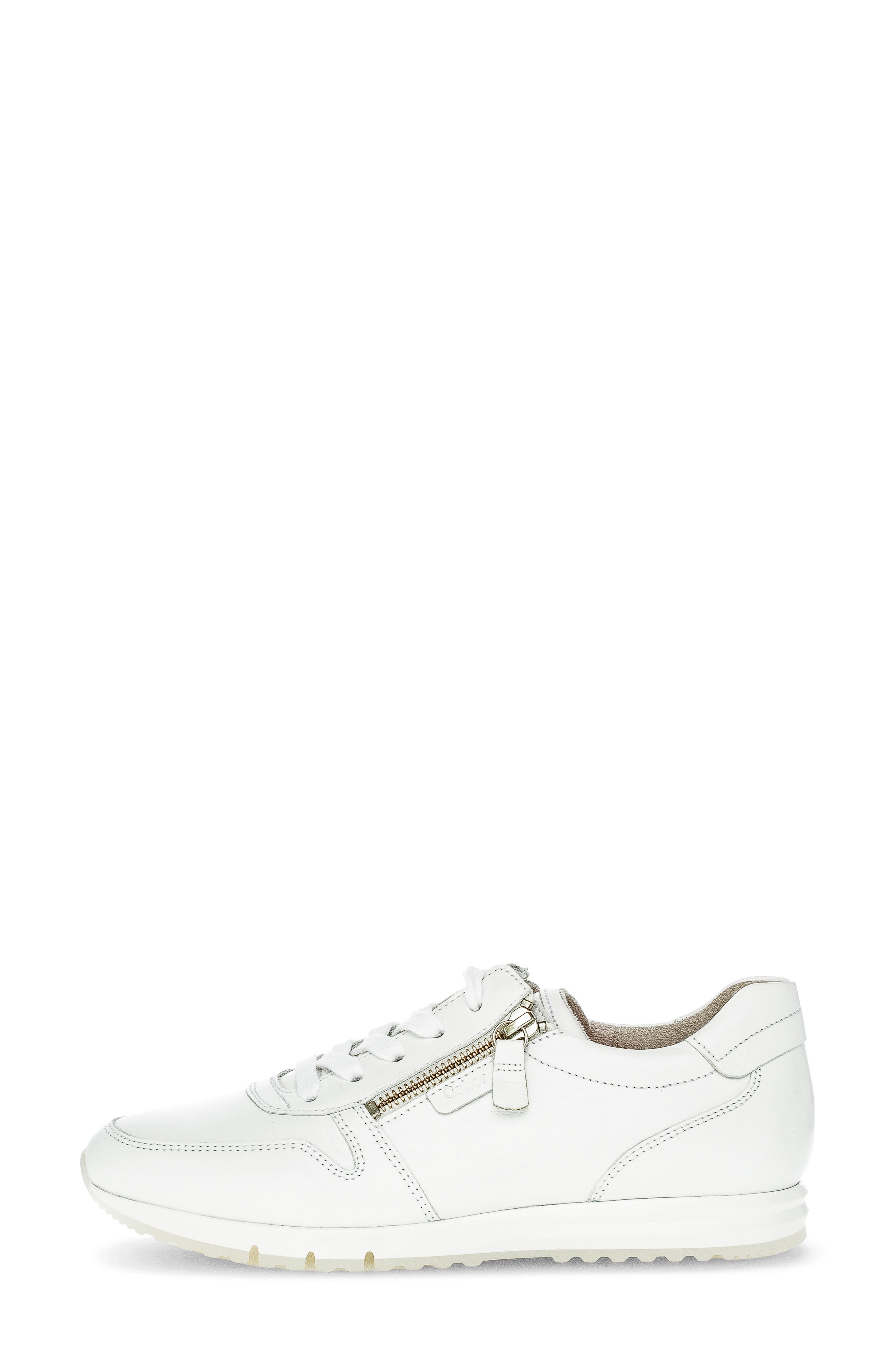 Gabor 23.450 Zip Sneaker, Alternate, color, White