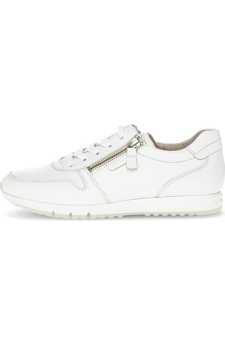 Gabor 23.450 Zip Sneaker, Alternate, color, White