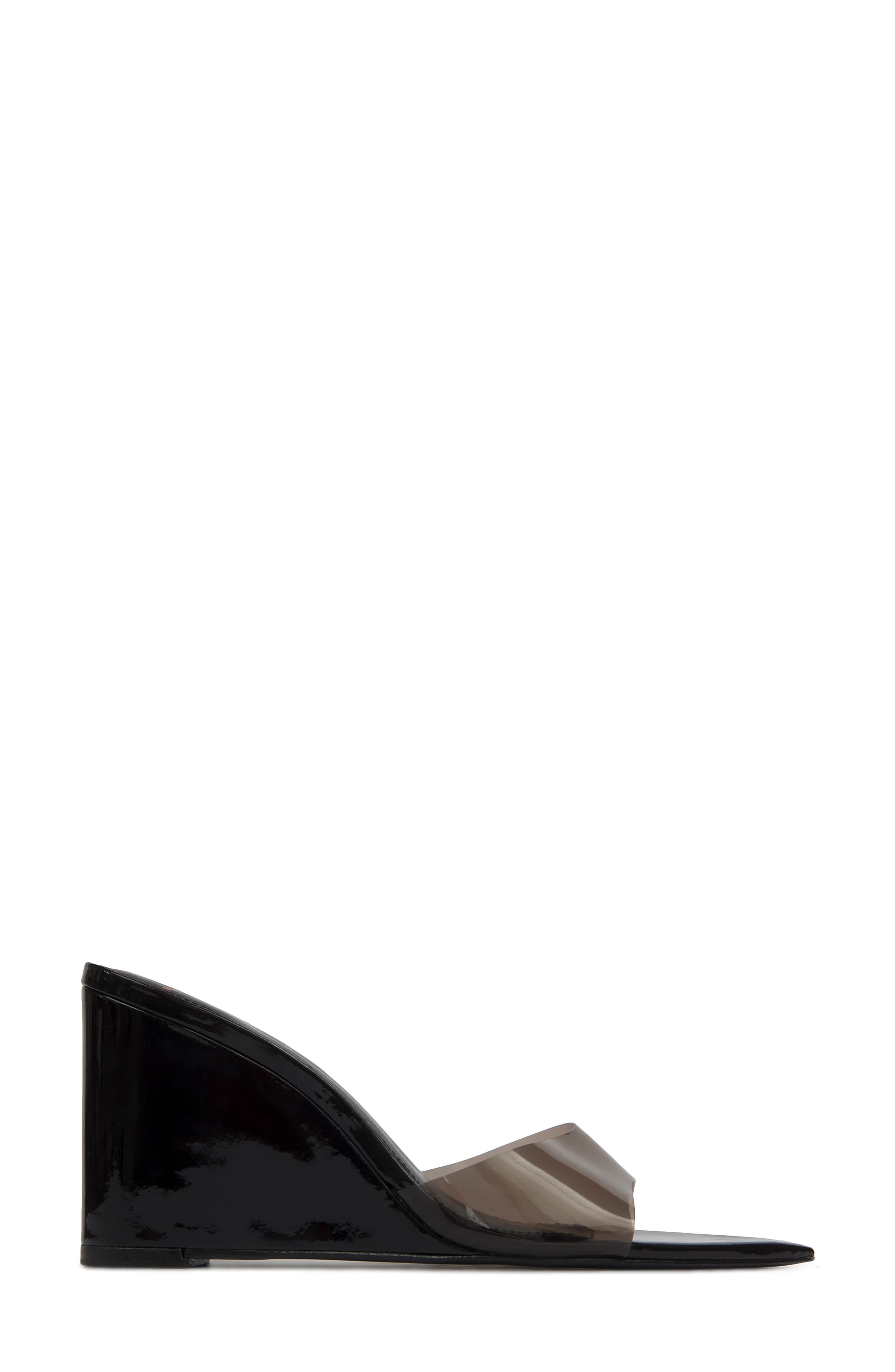 BLACK SUEDE STUDIO Octavia Wedge Sandal, Alternate, color, 