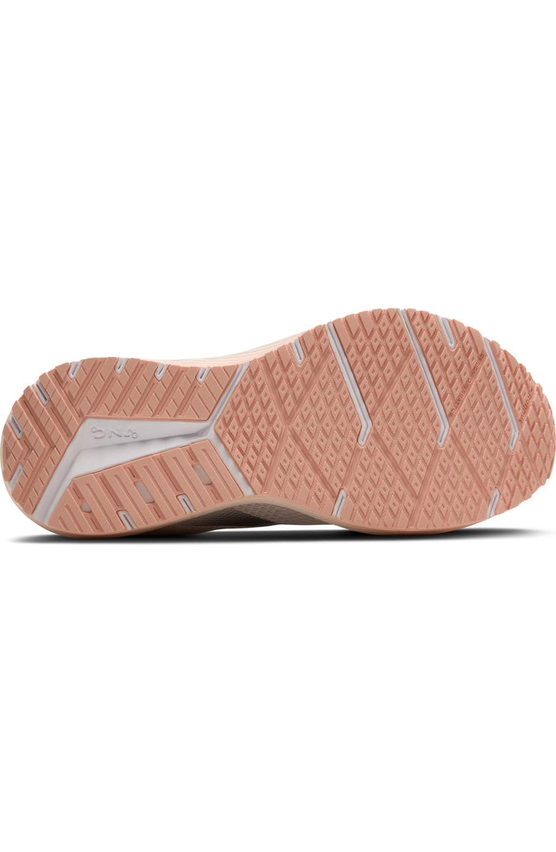Brooks Revel 7 Hybrid Running Shoe, Alternate, color, Oyster/White/Tropical Peach