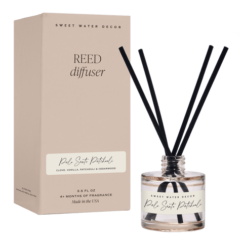 Tinted Glass Reed Diffuser - Spa Scents