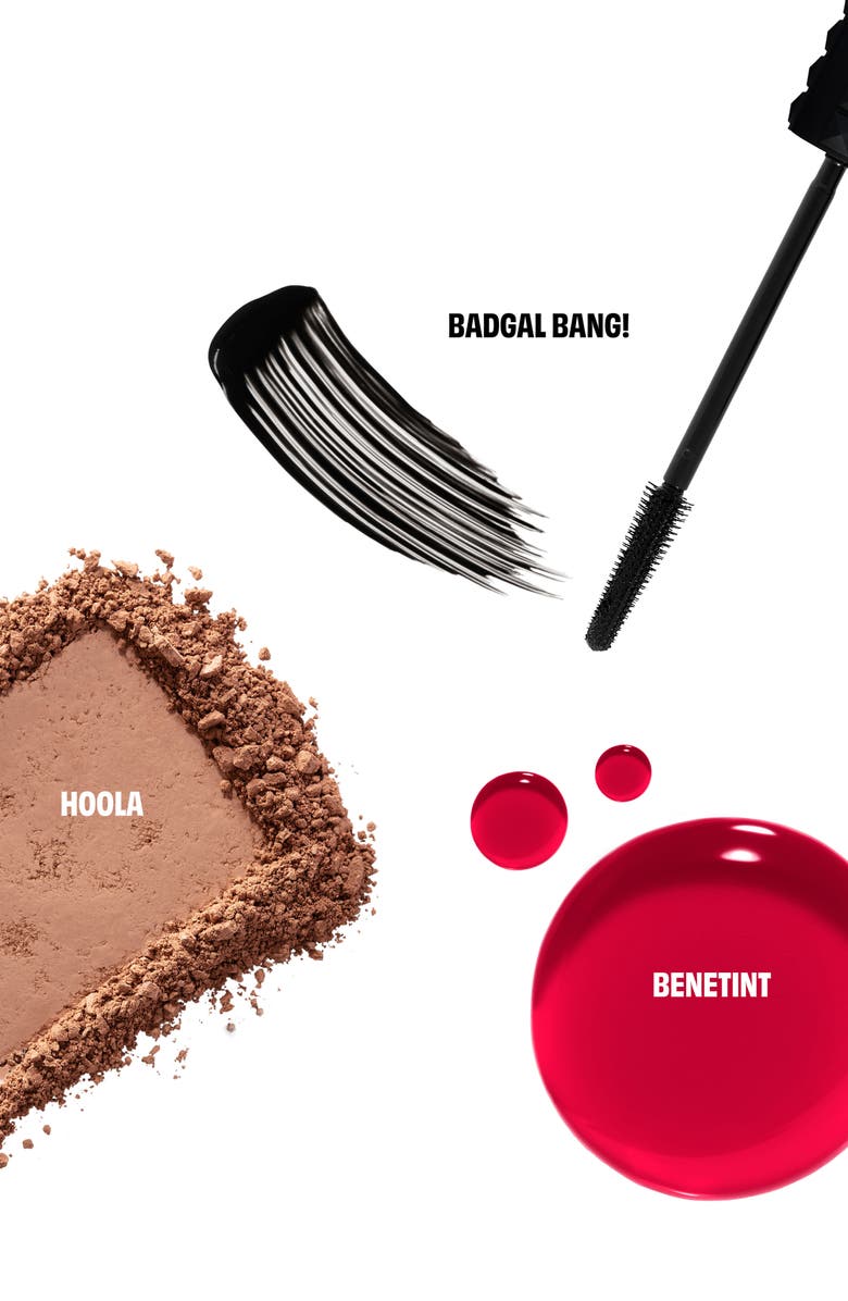 Benefit Cosmetics Soupd Up Beauty Bronzer, Lip & Cheek Tint & Mascara Trio Set $78 Value, Alternate, color, 