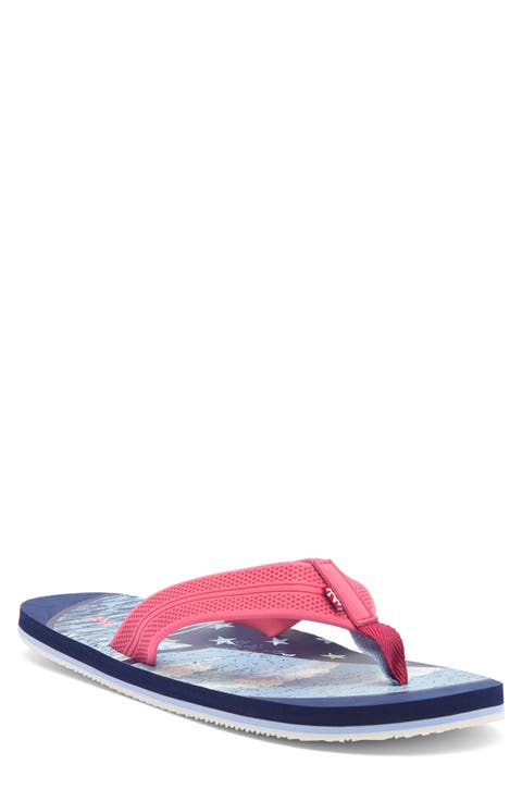 T-Shirt Print Flip Flop (Men)