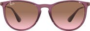 Ray-Ban Erika 54mm Gradient Round Sunglasses