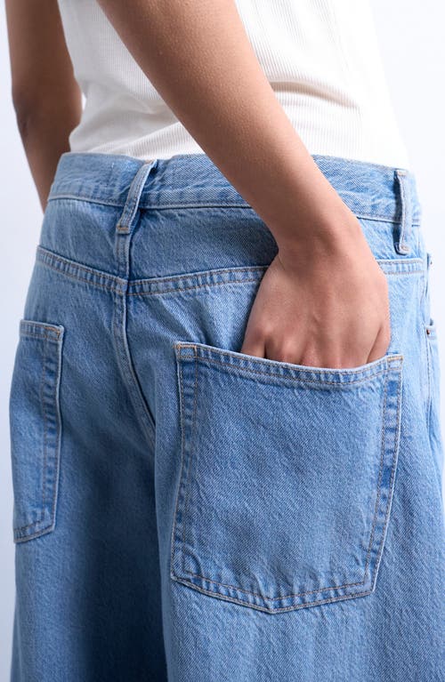 Topshop Lowrie Low Rise Baggy Jeans In Multi