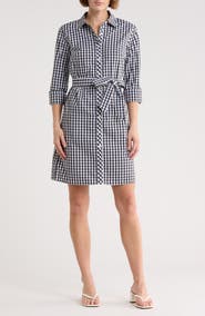 DKNY Belted Shirtdress