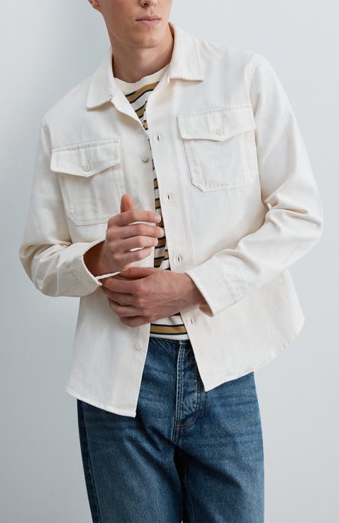 Boxy Fit Pocket Overshirt