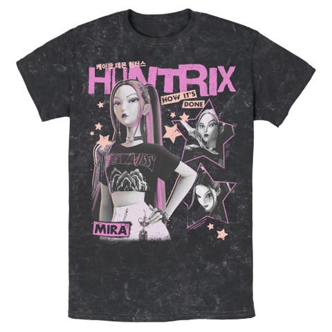 Men's KPop Demon Hunters Pop Star Huntrix Mira  Graphic T-Shirt
