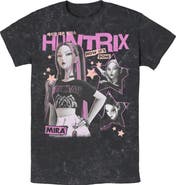 KPop Demon Hunters Men's KPop Demon Hunters Pop Star Huntrix Mira Graphic T-Shirt