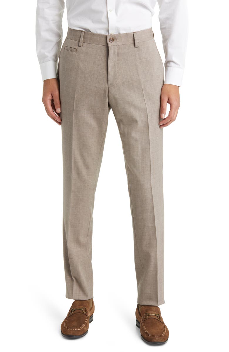 BOSS Genius Virgon Wool Pants, Main, color, 