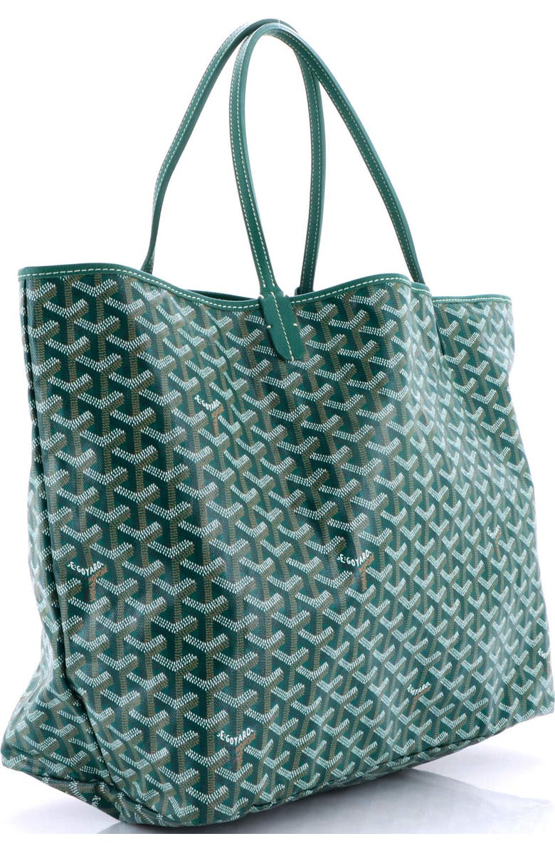 Pre-Owned Goyard Saint Louis Tote Coated Canvas GM, Alternate, color, Green