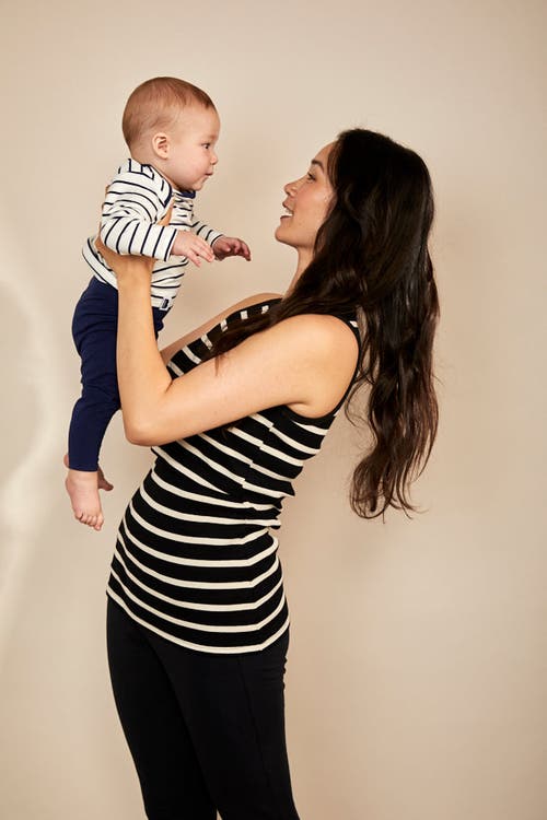 The Bshirt Nursing Rib Racer Vest
