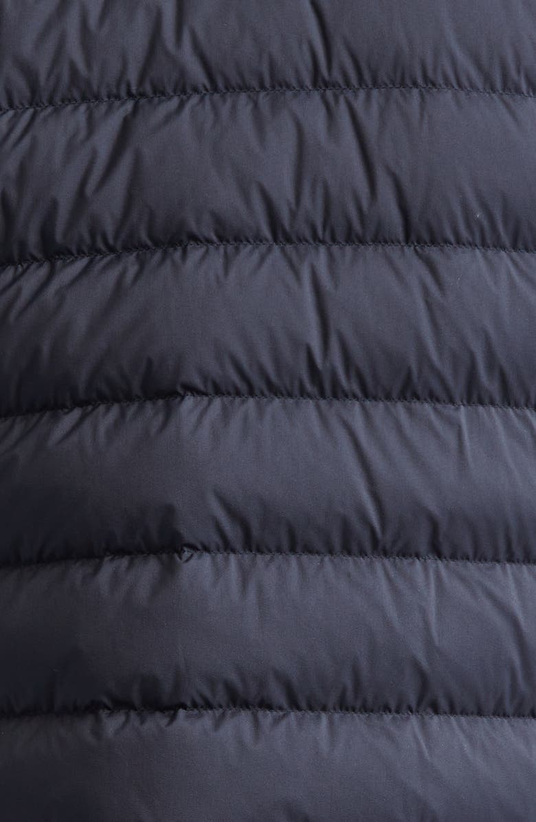 Burberry Shea Quilted Down Overshirt, Alternate, color, Black