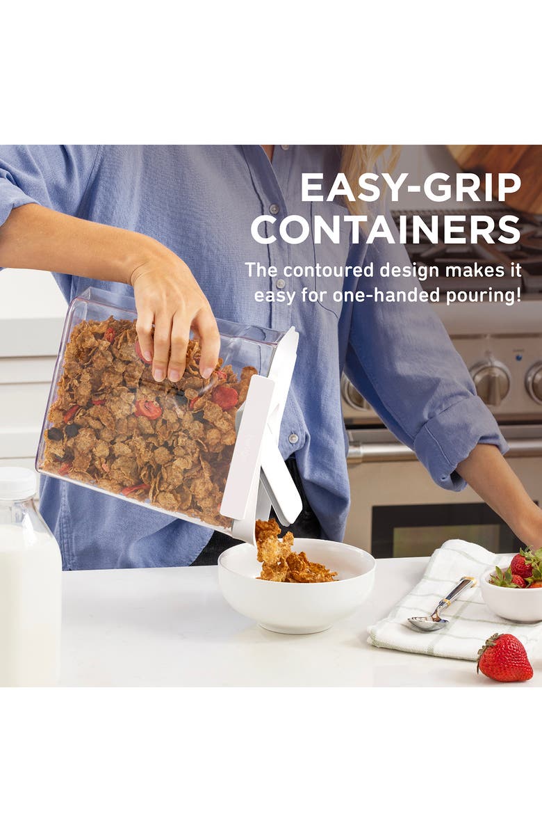 BENTGO 3-Piece Food Storage Container Set, Alternate, color, Snow