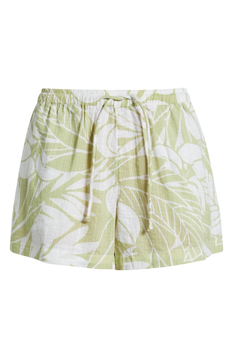 Rip Curl Cala Vadella Drawstring Shorts, Alternate, color, Sage