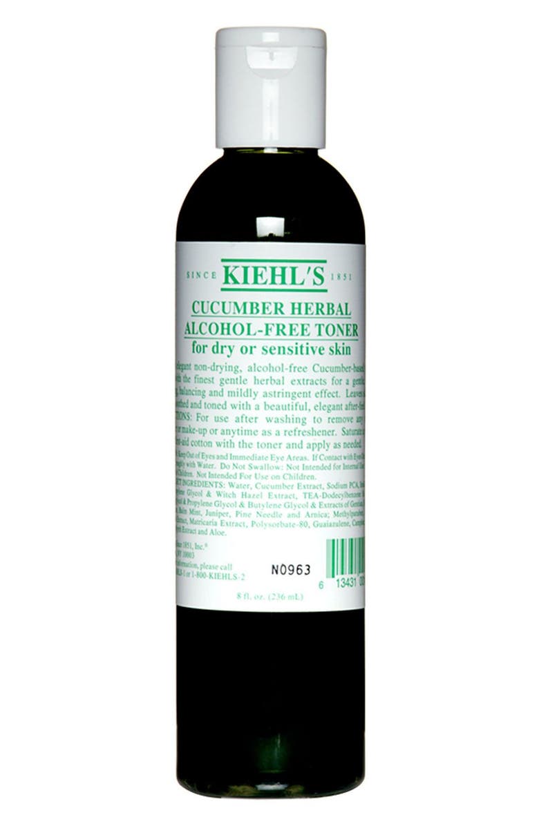 Kiehl's Since 1851 Cucumber Herbal Alcohol-Free Toner, Main, color,