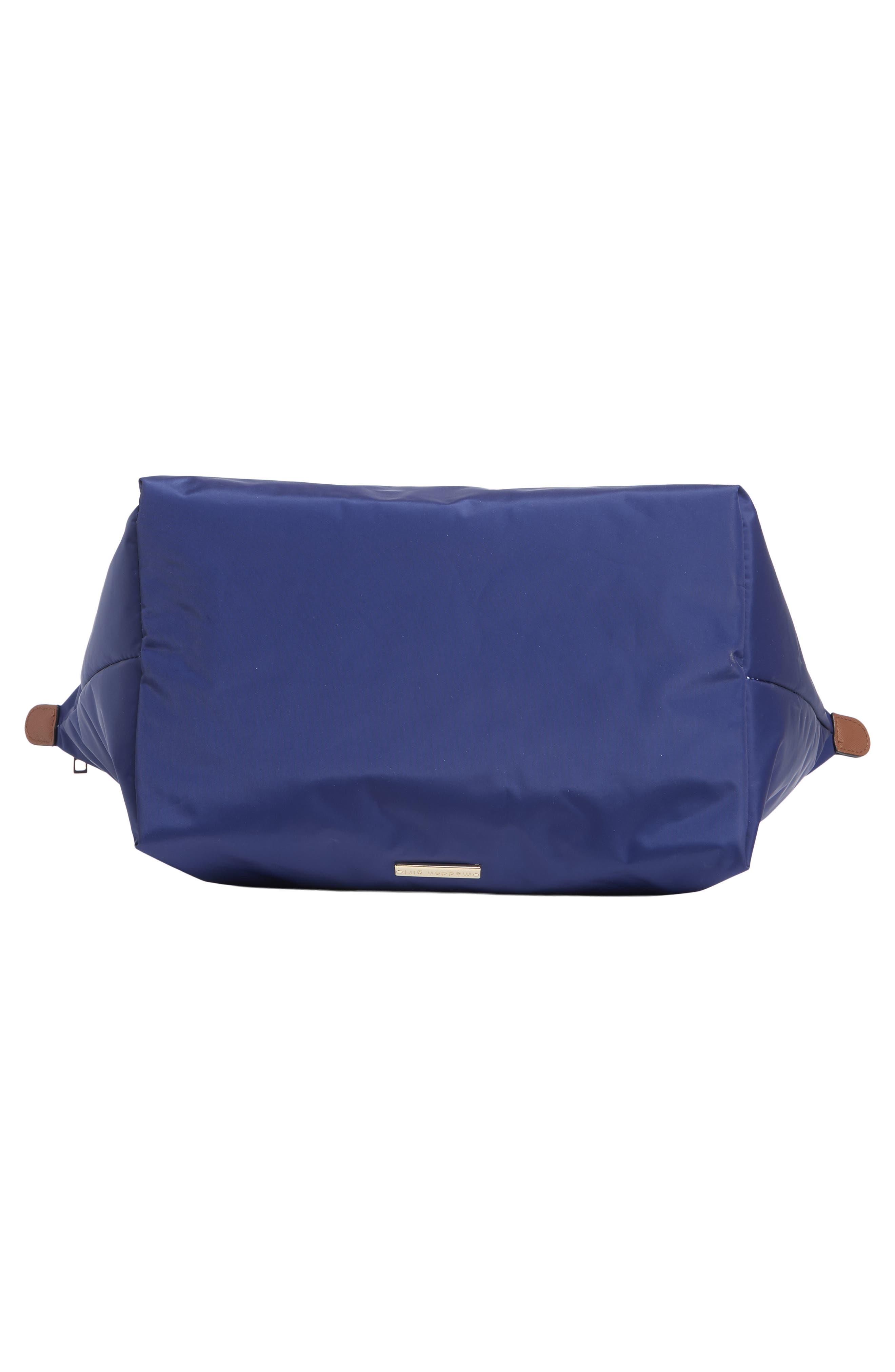Madden Girl Nylon Tote, Alternate, color, Navy