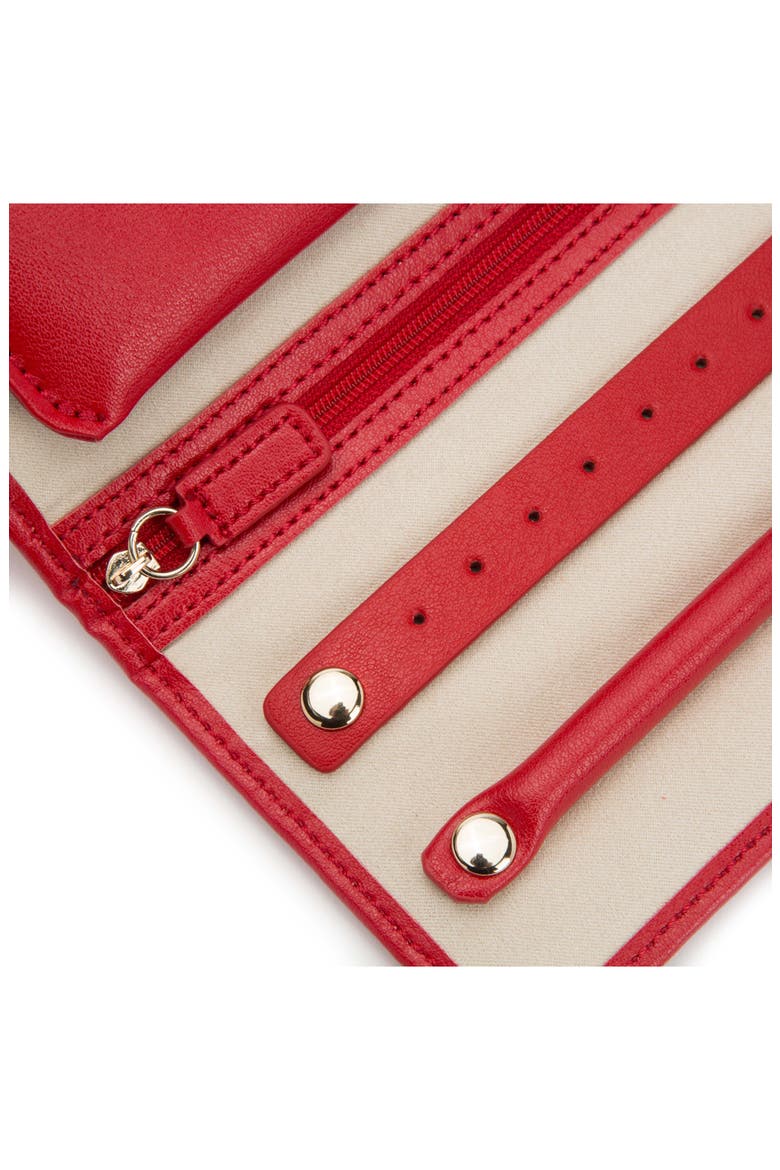 Palermo Jewelry Roll, Alternate, color, RED