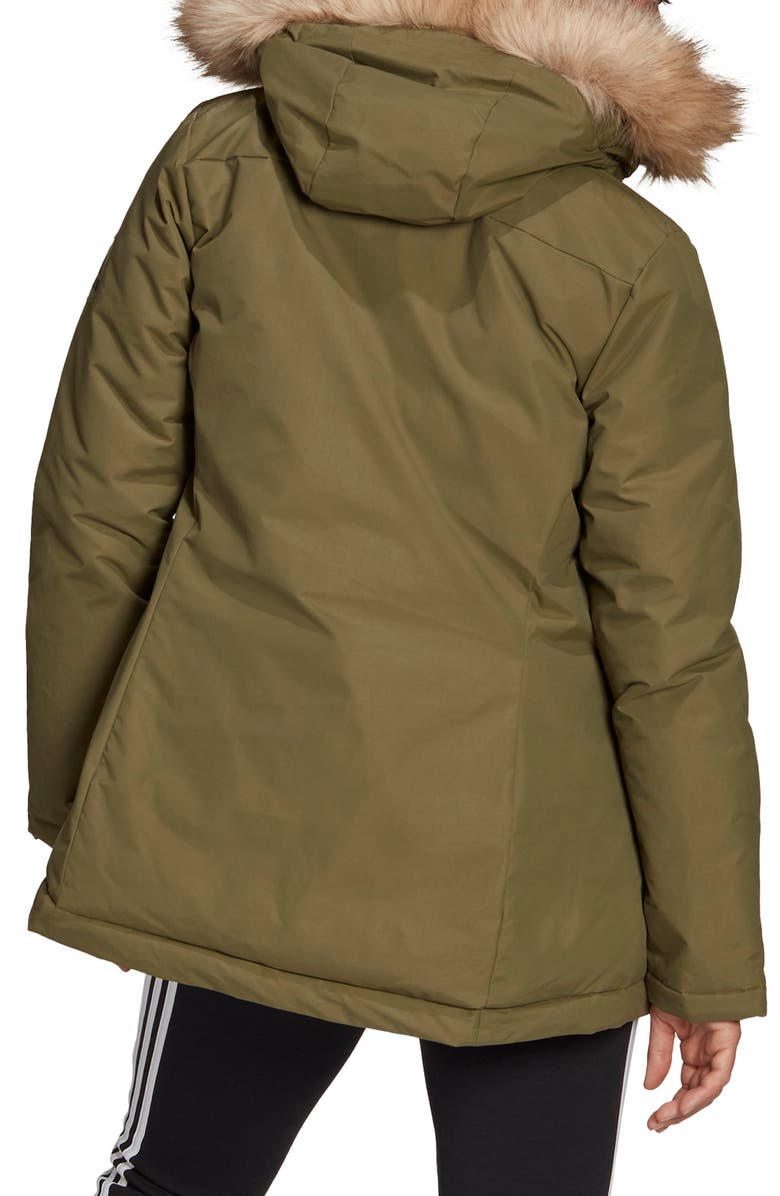 adidas Utilitas Hooded Parka, Alternate, color, 