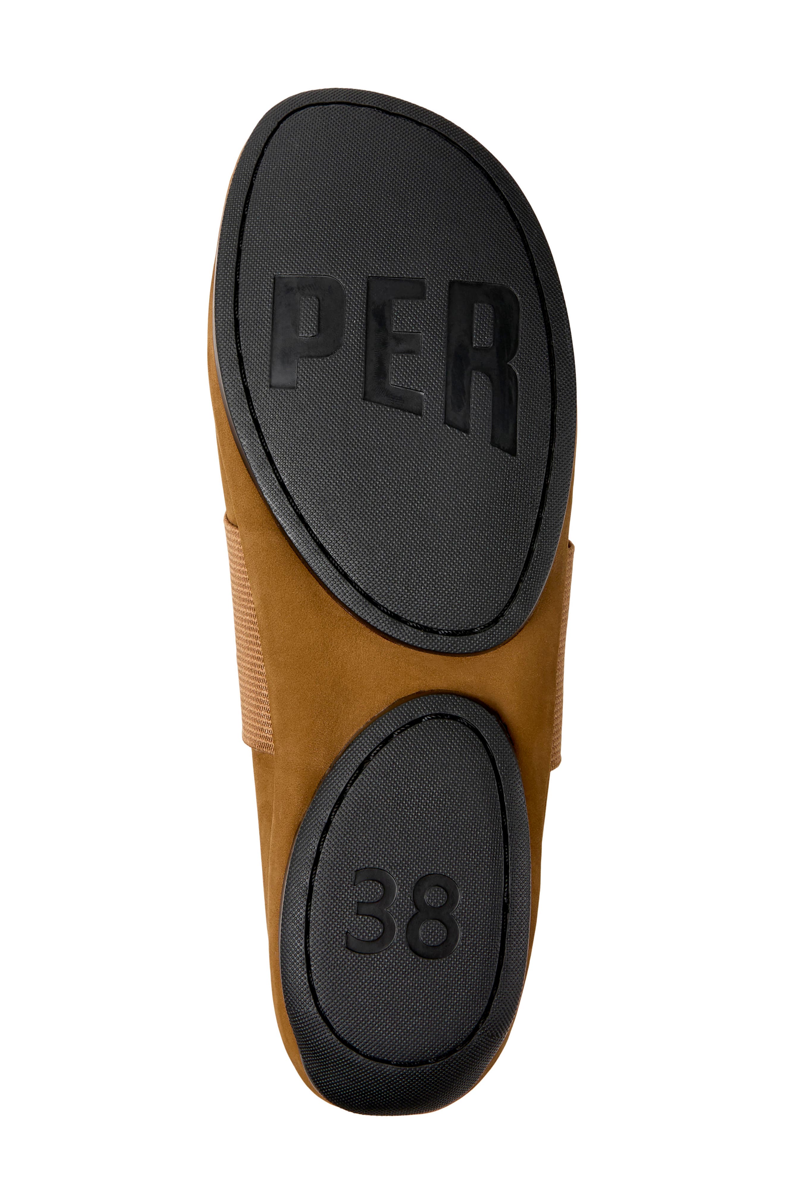 Camper Right Nina Ballet Flat, Alternate, color, Medium Brown