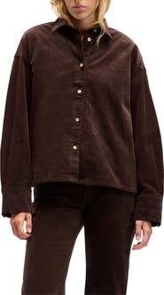 7 For All Mankind Nina Corduroy Shirt