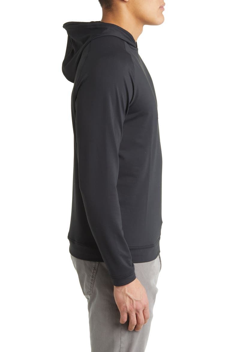 Pine Performance Hoodie, Alternate, color, BLACK