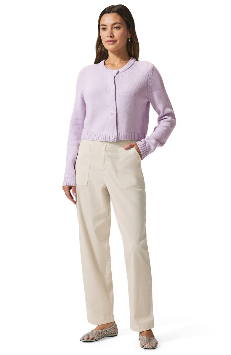 Splendid Good Fortune Barrel Leg Pants, Alternate, color, Moonstone