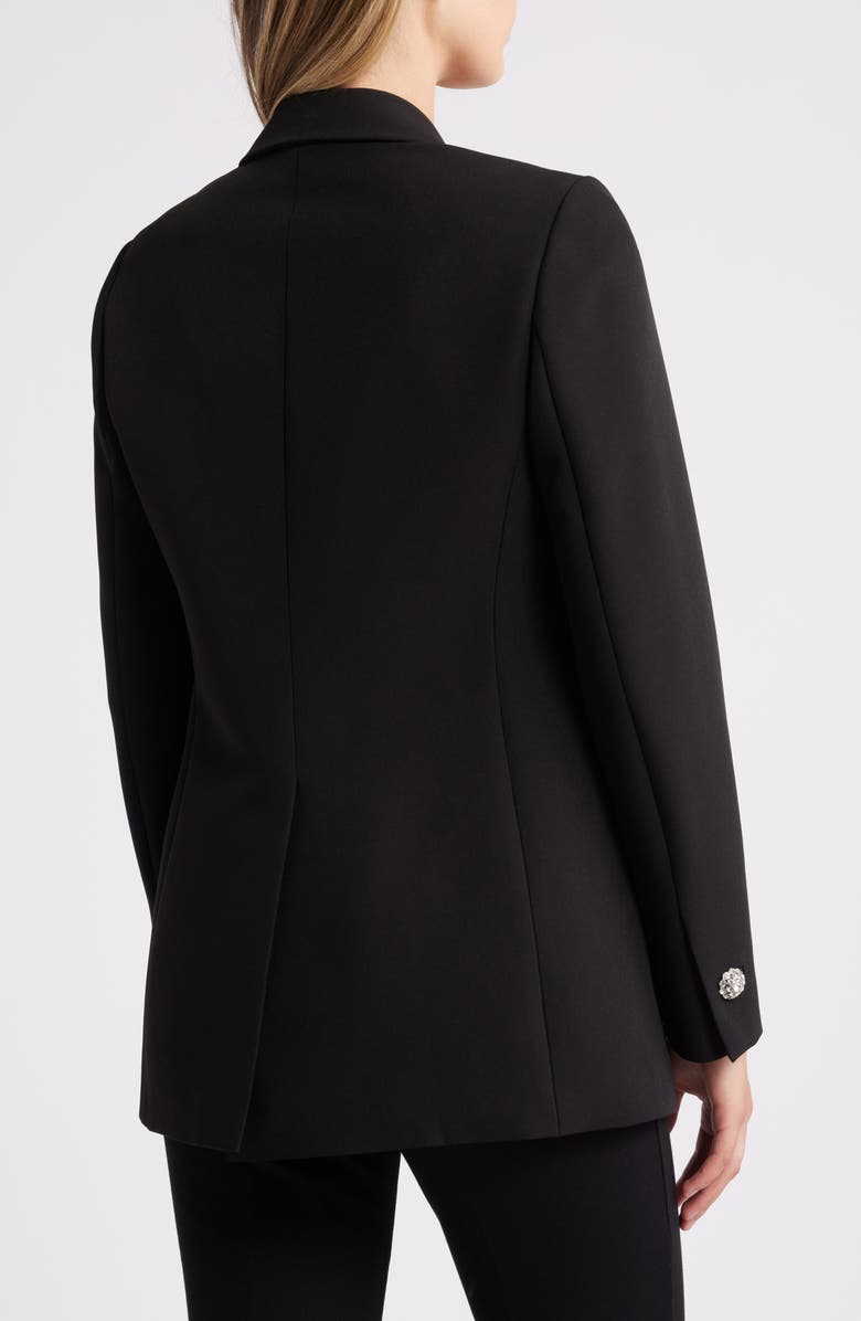 Anne Klein Embelished Stretch Knit Jacket, Alternate, color,