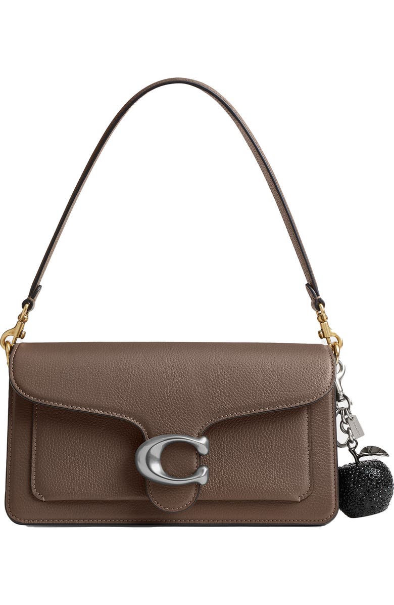 COACH Small Crystal Apple Bag Charm, Alternate, color,