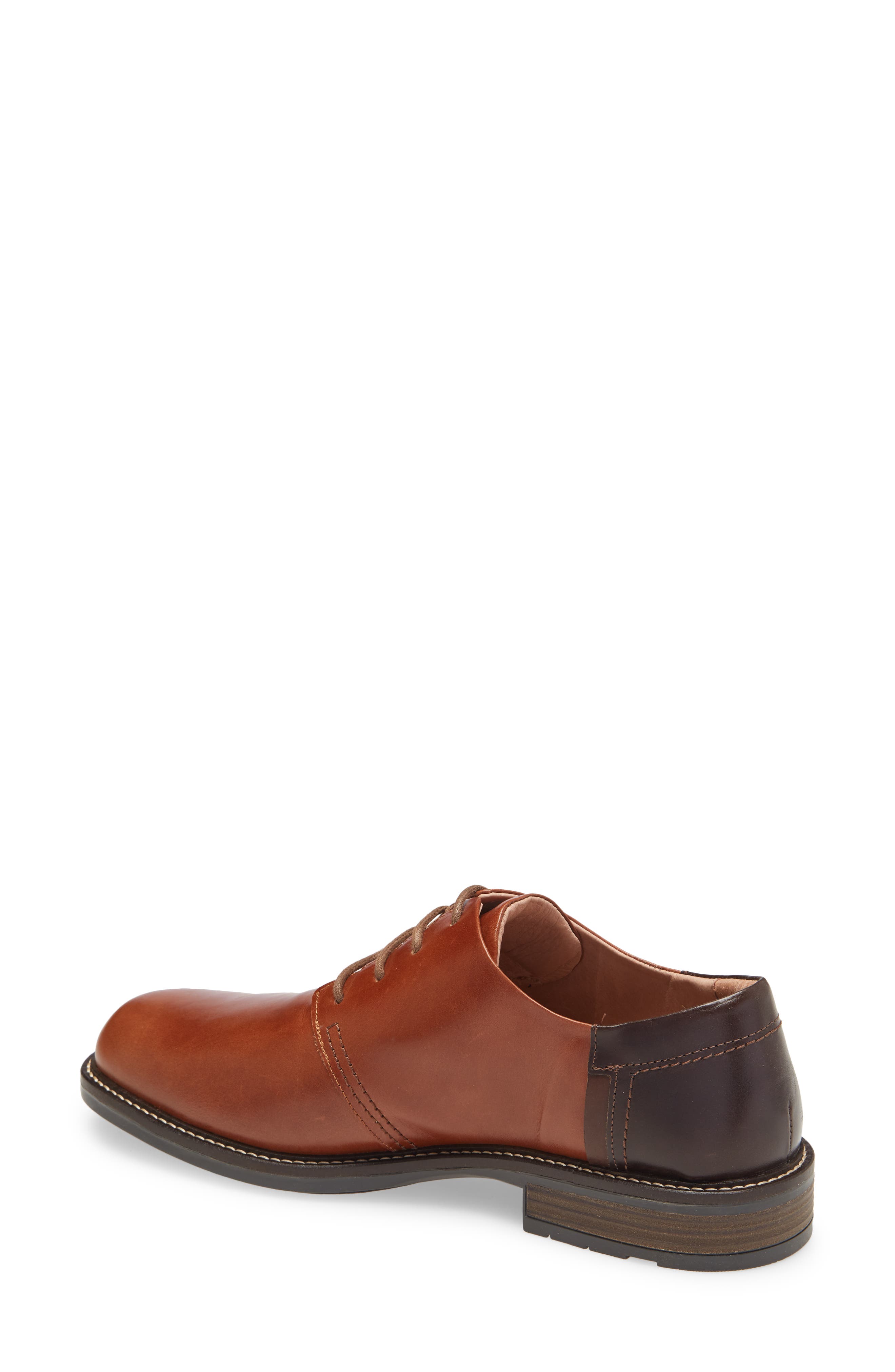 Plain Toe Derby, Alternate, color, MAPLE LTHR/ WALNUT/ TOFFEE