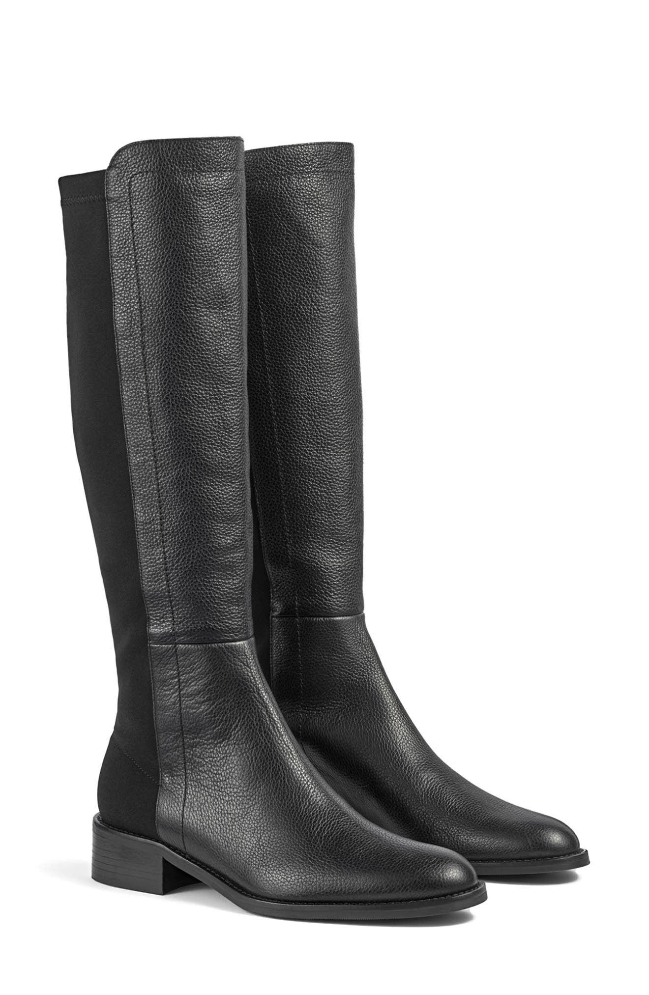 Tallis Tall Boot, Main, color, BLACK