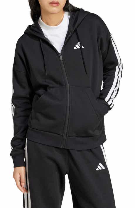 Essential 3-Stripes Full Zip Hoodie