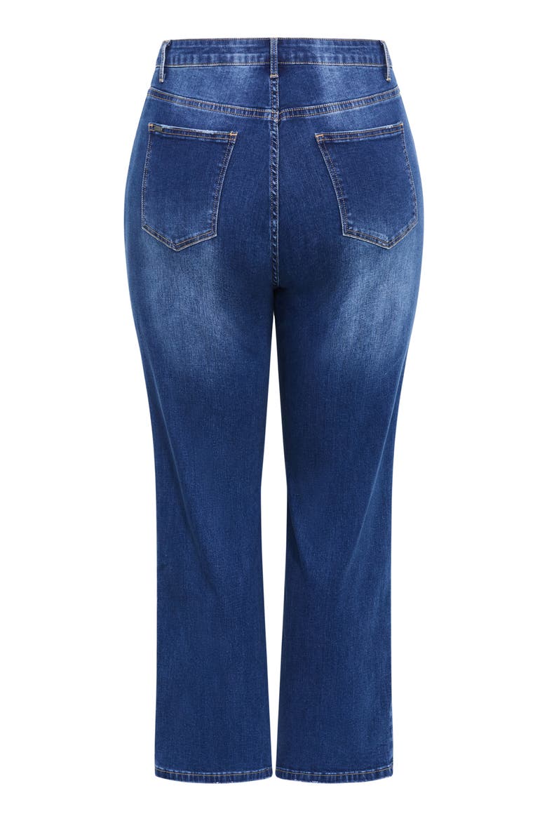 Dani Straight Leg Jeans, Alternate, color, MID WASH