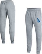Champion Men's Champion Heather Gray Los Angeles Dodgers Powerblend Joggers