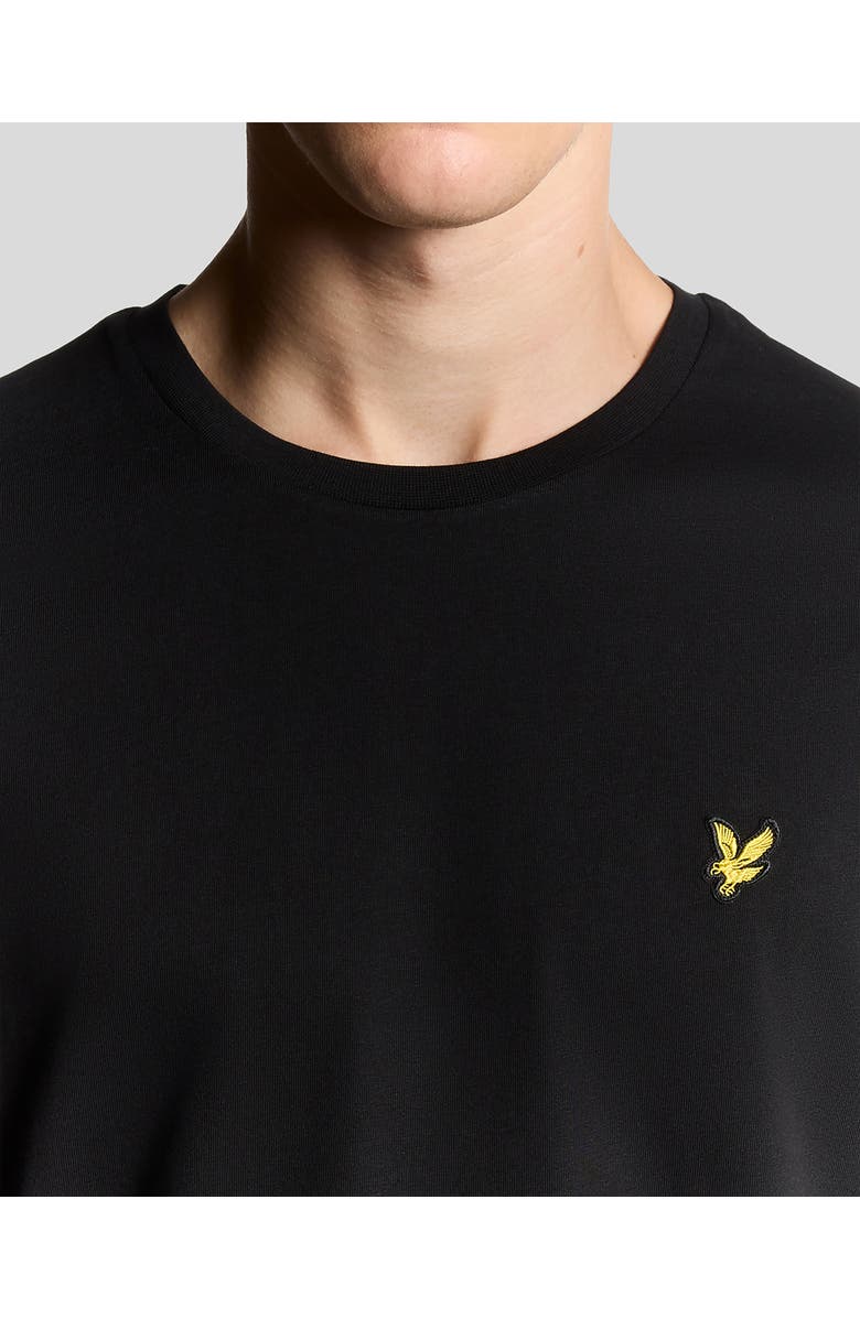 Lyle & Scott Crew Neck Short Sleeve T-Shirt, Alternate, color, Jet Black