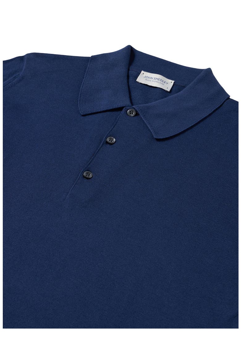 Finchley Cotton Knit Polo, Alternate, color, FRENCH NAVY