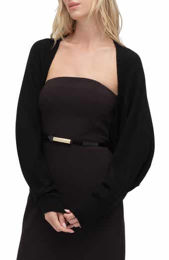 The Layla Rib Wool Shrug Cardigan
