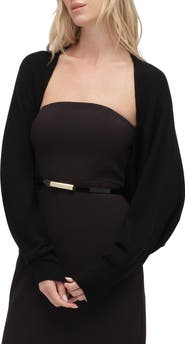 Favorite Daughter The Layla Rib Wool Shrug Cardigan