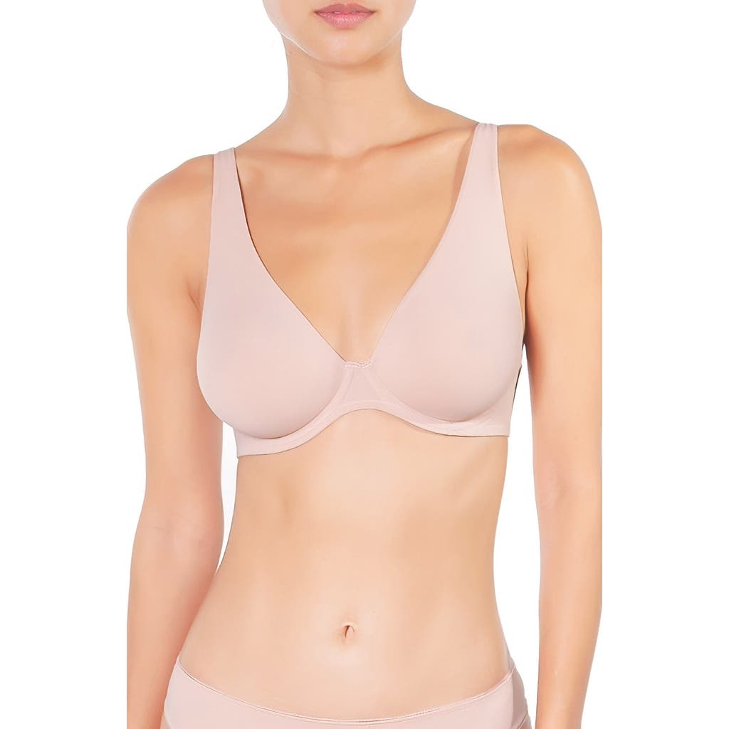 Huit Forever Skin Underwire Triangle Bra in Blush