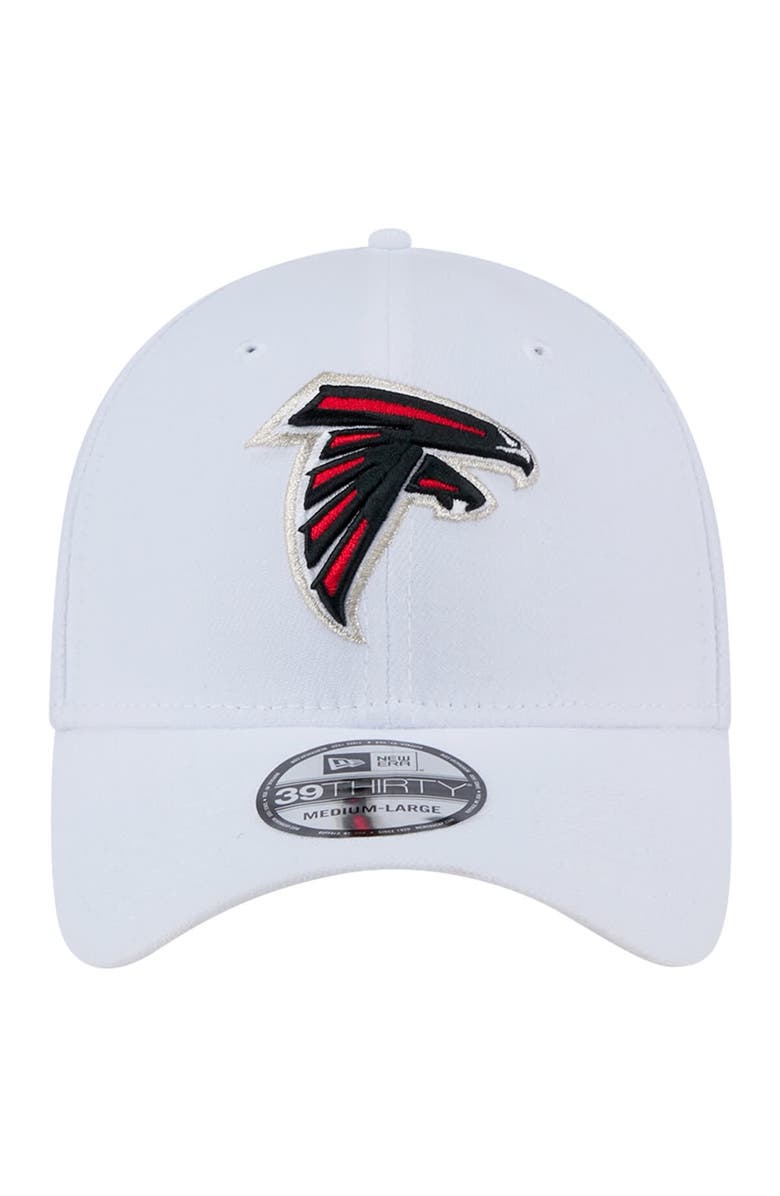 New Era Men's New Era White Atlanta Falcons Main 39THIRTY Flex Hat, Alternate, color, White